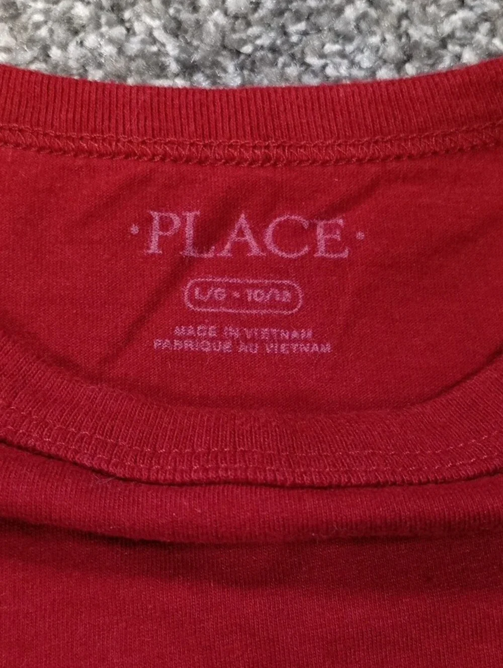The Children's Place Red Graphic 'Making Plays For Days' Short Sleeve Tee
